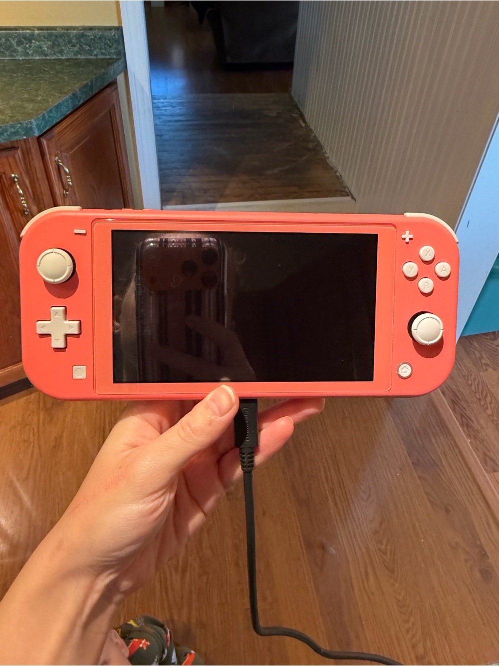 Nintendo Switch Lite Coral Handheld Gaming Console